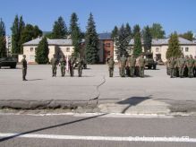 Slvnostn privtanie prslunkov EUFOR-ALTHEA Bosna a Hercegovina a RS Afganistan