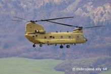 CH-47 Chinook prvkrt v Preove